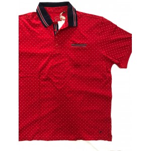 POLO A POIS MAXFORT TAGLIE FORTI - ANDREASS  79,00 €