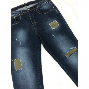 JEANS STRECHT SLIM CON STRAPPI EMANUEL CPA 4867 - ANDREASS Emanuel Jeans 129,00 €