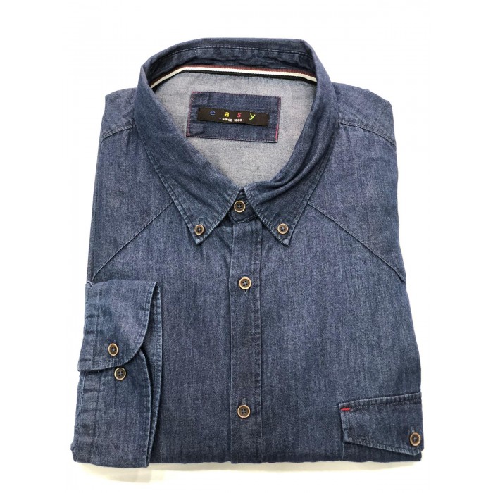 CAMICIA JEANS TAGLIE FORTI - ANDREASS  69,00 €